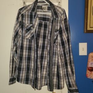 Men's flannel button up